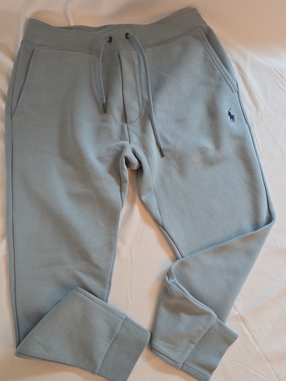 Polo by Ralph Lauren Pale Blue Jogger Sweatpants